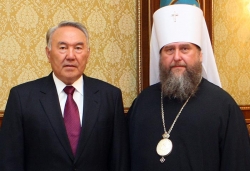 Глава Православной Церкви Казахстана награжден орденом «Парасат»